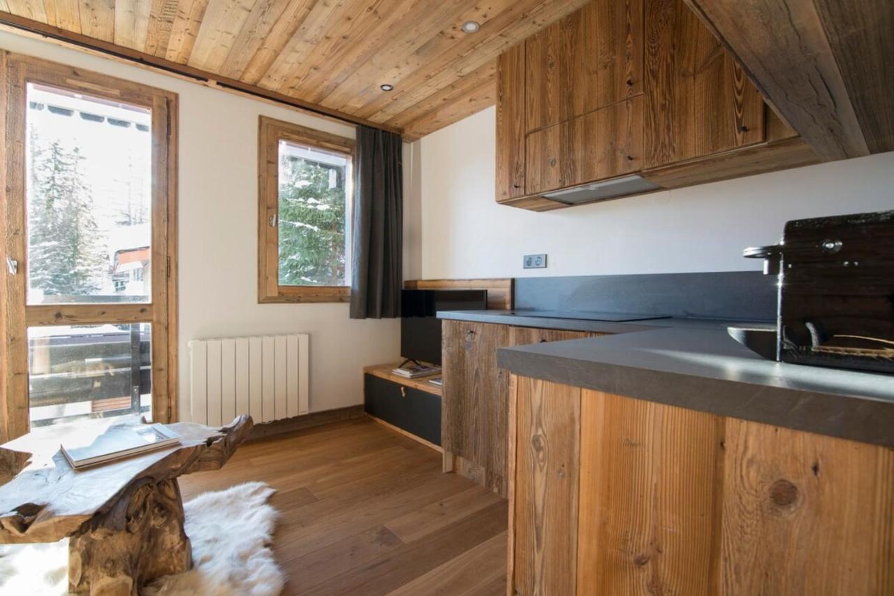 Les Brigues - Appartement Avec Vue Sur La Montagne Et Acces Aux Pistes คูร์เชอแวล ภายนอก รูปภาพ