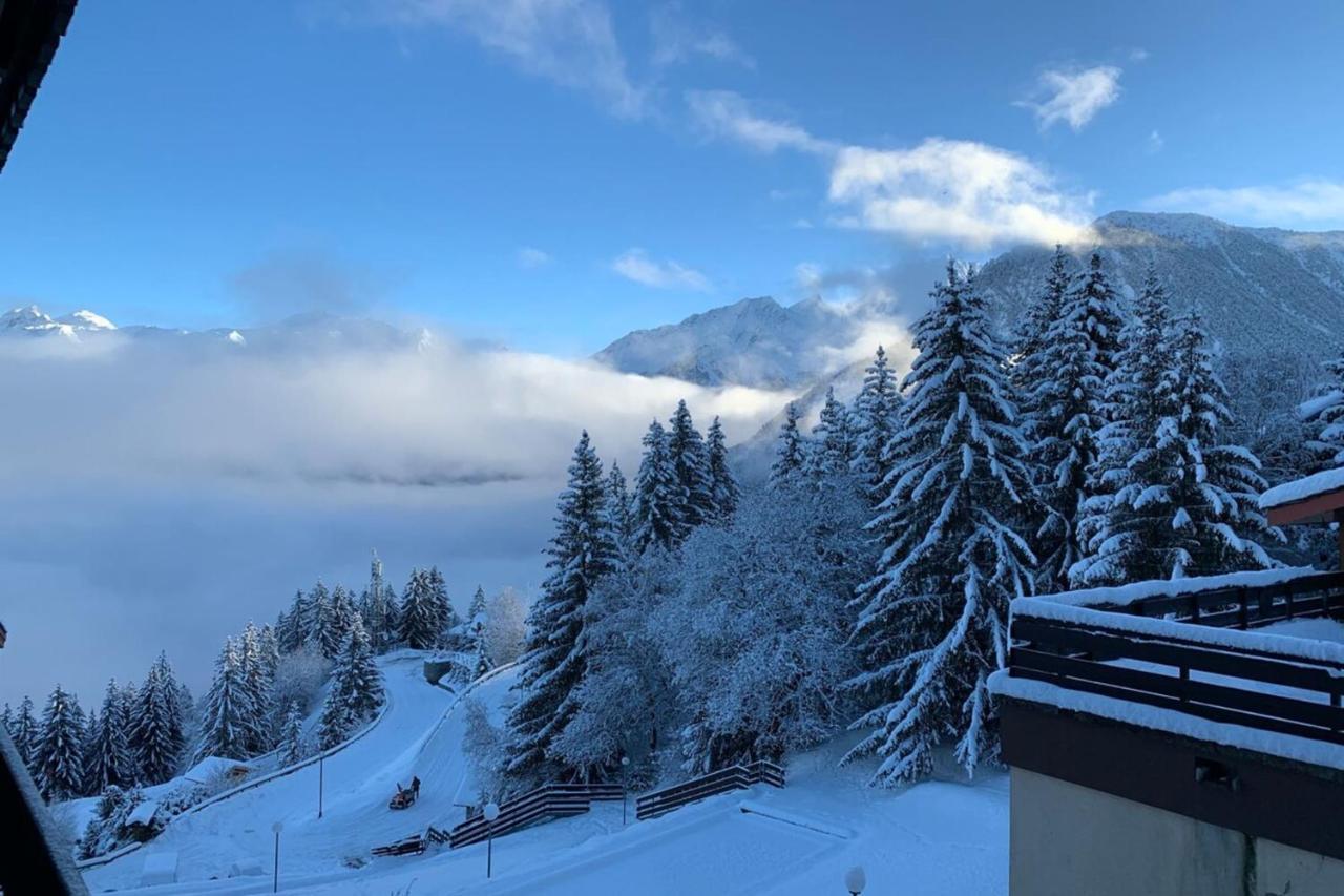 Les Brigues - Appartement Avec Vue Sur La Montagne Et Acces Aux Pistes คูร์เชอแวล ภายนอก รูปภาพ
